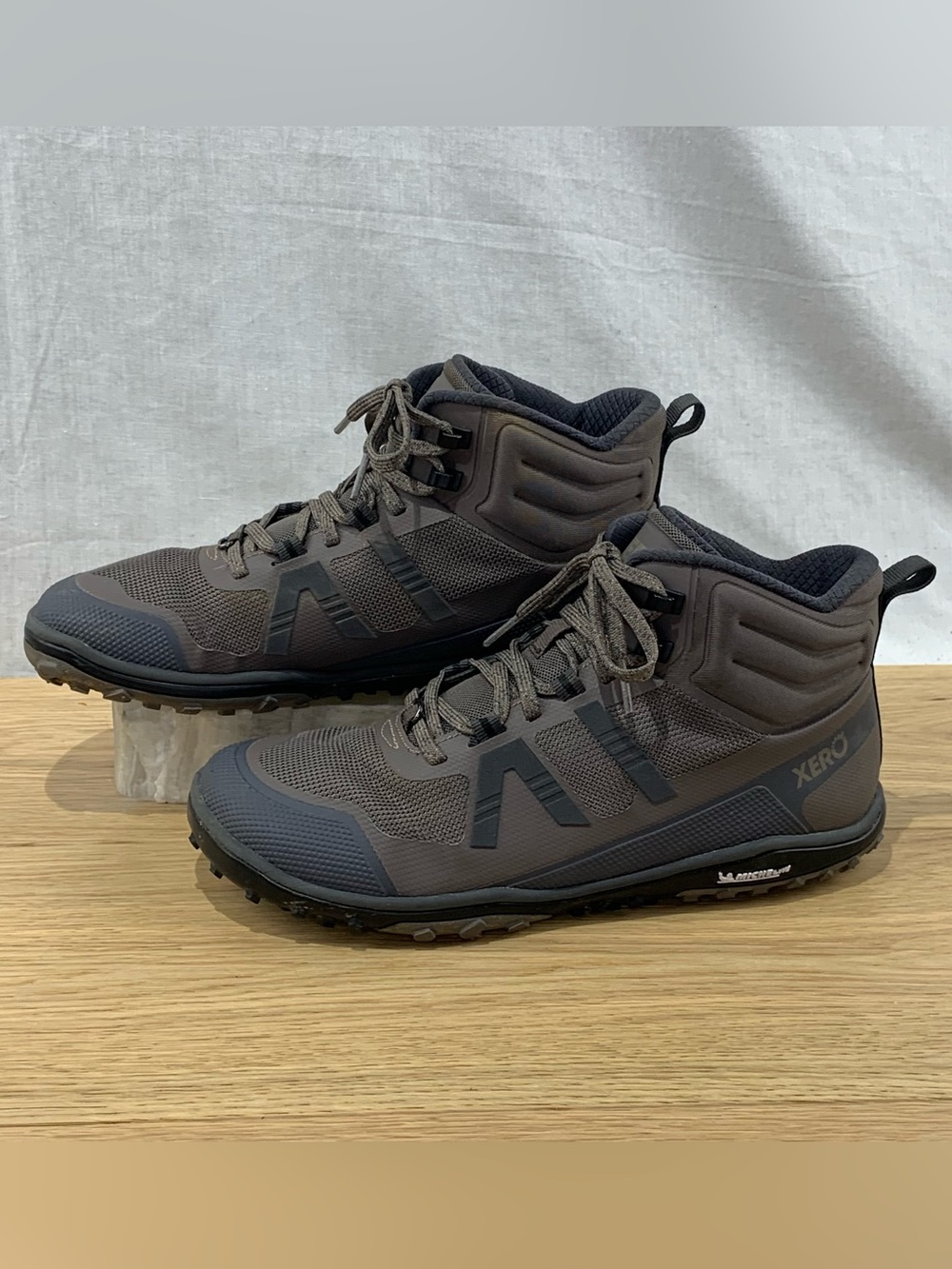 Xero Scrambler Mid II Women’s Size 9 Hiking Boots Minimalist Lightweight Brown